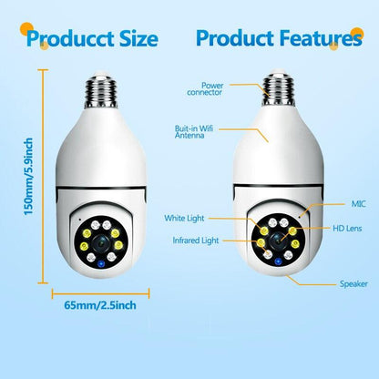 Security Camera with LED Lights