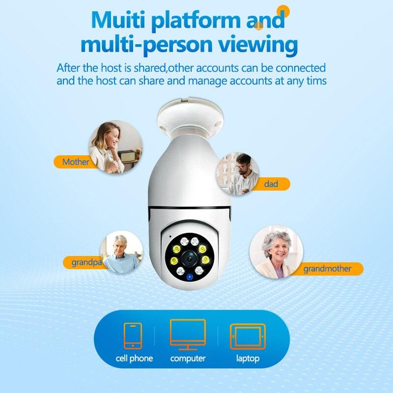Security Camera with LED Lights