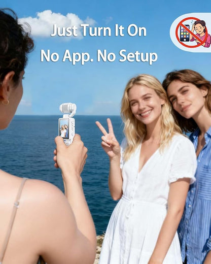 OZCT - 4K Ultra HD Handheld Gimbal Camera ©